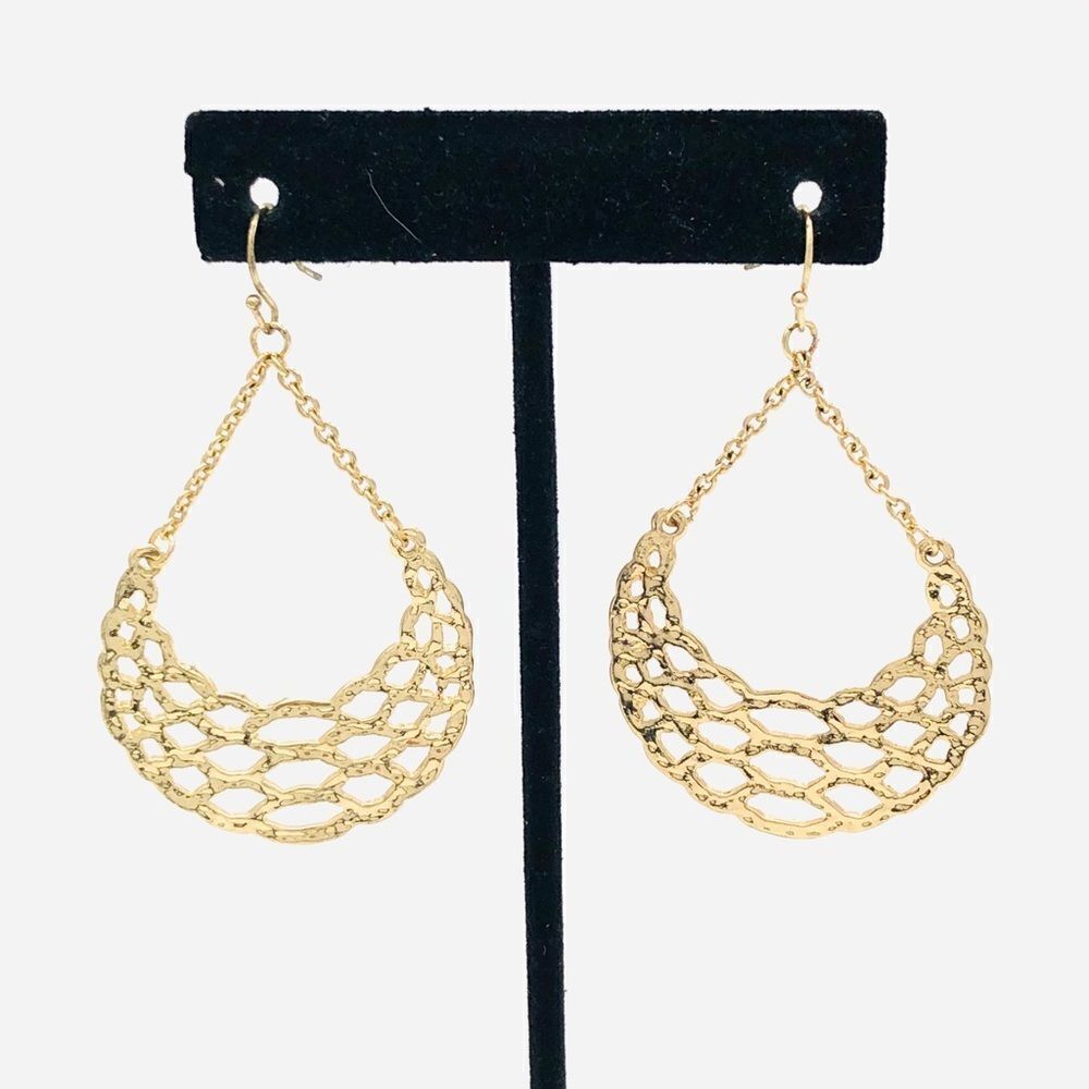 🍭6/$30 Dangle Gold tone Earrings Boho Style